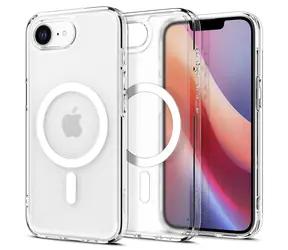 Spigen Ultra Hybrid MagSafe ochranný kryt pro Apple iPhone 16e frost white