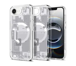 Spigen Ultra Hybrid MagSafe ochranný kryt pro Apple iPhone 16e zero one white