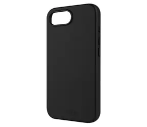 FIXED Kožený zadní kryt MagLeather s podporou MagSafe pro Apple iPhone 16e černý