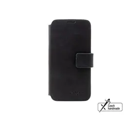 FIXED Kožené pouzdro typu kniha ProFit pro Apple iPhone 16e černé
