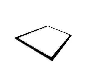 Huion LA3 černá / Prosvětlovací box / 415 x 330 mm / LED podsvícení / 372 lm / 730 cd/m2 / 9W