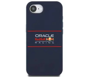 Red Bull Silicone Horizontal Logo MagSafe Zadní Kryt pro iPhone 16e modrá