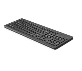 HP 225 černá / bezdrátová klávesnice / USB / CZ+SK