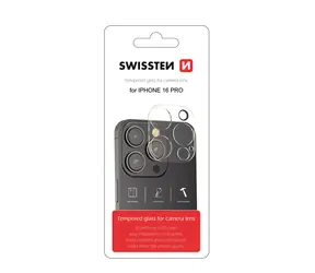 SWISSTEN Ochranné temperované sklo fotoaparátu pro Apple iPhone 16 Pro