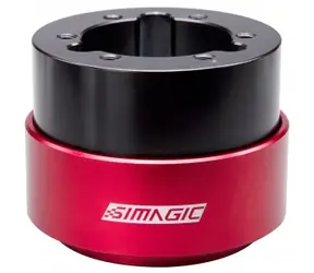 Simagic Quick Release červená / Rychloupínák pro volanty Simagic / 50mm