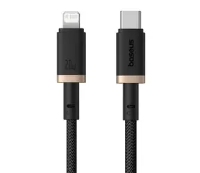 Baseus Dura (P10377800U01-02) Rychlonabíjecí kabel USB-C/Lightning 20W 2m černo-zlatá