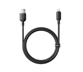 Baseus Silky (P10377702113-00) Rychlonabíjecí kabel USB-A/Lightning 2.4A 1m černá