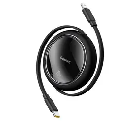 Baseus Free2Pull (P10364501111-00) Datový kabel USB-C/Lightning 20W 1m černá