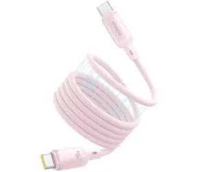 Baseus PicoGo Magnetic (P10376800311-00) Datový kabel USB-C/USB-C 240W 1m růžová