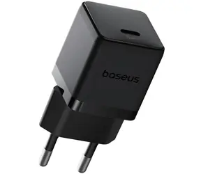 Baseus Palm (P10111602113-00) 20W USB-C rychlonabíječka černá / 1xUSB-C / PD / QC