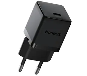 Baseus Palm (P10111605113-00) 30W USB-C rychlonabíječka černá / 1xUSB-C / PD / QC