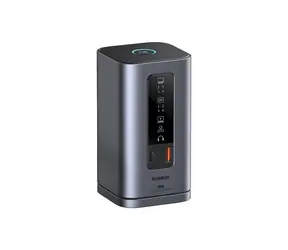 Baseus Spacemate 11v1 Dokovací stanice šedá / USB-C / 2x USB-A / 3x HDMI / PD
