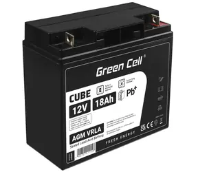 Green Cell VRLA AGM 12V | 5.4A | 18Ah
