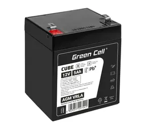 Green Cell VRLA AGM 12V | 1.5A | 5Ah