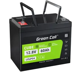 Green Cell LiFePO4 baterie 12.8V | 75A | 60Ah