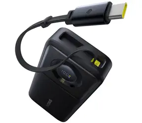 Baseus Free2Pull 20000mAh 65W s kabelem USB-C černá  / Powerbanka / 2xUSB-C