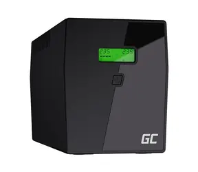 Green Cell 2000VA | 1200W / Záložní zdroj / 2-6ms / 2 x 12V/9Ah / 4x Schuko