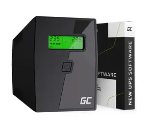 Green Cell 600VA | 360W / Záložní zdroj / 2-6ms / 12V/7Ah / 2x Schuko