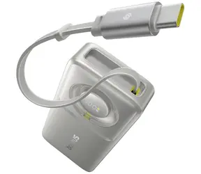 Baseus Free2Pull 10000mAh 30W s kabelem USB-C šedá / Powerbanka / 2xUSB-C