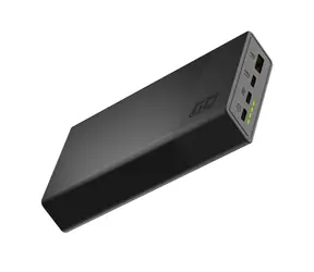 Green Cell PowerPlay20S 20000mAh / Power Bank / Li-Pol / 5/9/12V / 3x USB-C / 1xUSB