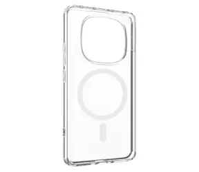 FIXED Zadní kryt MagPure s podporou Magsafe pro Xiaomi Redmi Note 14 Pro 5G/POCO X7 čirý