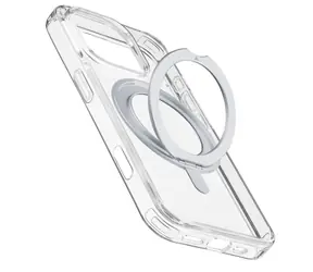 Cellularline Zadní čirý kryt Spin Mag se skládacím stojánkem a podporou MagSafe pro Apple iPhone 16 Pro