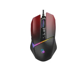 A4tech Bloody Myš W60 Max Activated černo-červená / Herní myš / 12000DPI / 8 tlačítek / USB / 1.8 m