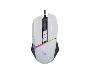 A4tech Bloody Myš W60 Max Activated bílá / Herní myš / 12000DPI / 8 tlačítek / USB / 1.8 m
