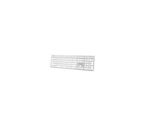 A4tech FX50 bílá / Drátová klávesnice / membránová / USB / CZ+SK layout