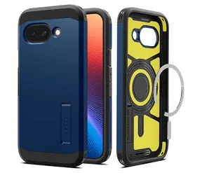 Spigen Tough Armor MagSafe ochranný kryt pro Google Pixel 9a navy blue