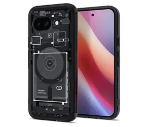 Spigen Ultra Hybrid MagSafe ochranný kryt pro Google Pixel 9a  zero one black