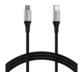 Allity AUC-01 Datový kabel USB-C/Lightning 2m 27W černá