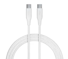 Allity AUC-02 Datový kabel USB-C/USB-C 2m 60W bílá