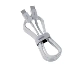 Allity AUC-03 Datový kabel USB-C/USB-C 1m 60W bílá