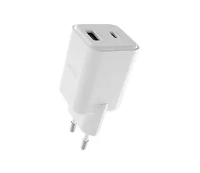 Allity ATC-01-30WAC Duální USB rychlonabíječka GaN 30W bílá / 1xUSB-A / 1xUSB-C / PD / QC