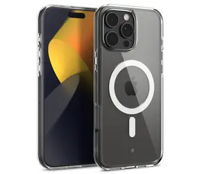 Spigen Caseology Capella MagSafe ochranný kryt pro Apple iPhone 16 Pro Max čirá