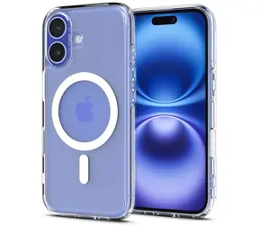 Spigen Ultra Hybrid T MagSafe ochranný kryt pro Apple iPhone 16 čirá
