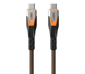UAG SRGE Datový a nabíjecí kabel USB-C (M) - USB-C (M) 240W 0.75m černo-oranžová / USB 3.2