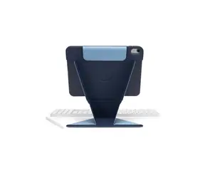 Pipetto Origimi No6 Stand Case Ochranný kryt pro iPad Air 11 (2024/25) / iPad Air 10.9 (2020/22) modrá