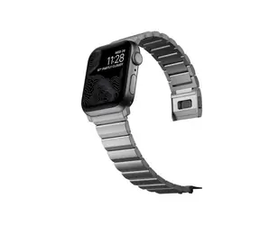 Nomad Titanium Band řemínek pro Apple Watch 42/44/45/46/49 mm střibrná