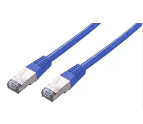 C-TECH patchcord Cat5e Kabel FTP 0.25 m modrá