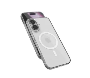 Epico SlimGlass Mag+ ochranný kryt s Mag Safe pro iPhone 16 Plus transparentní