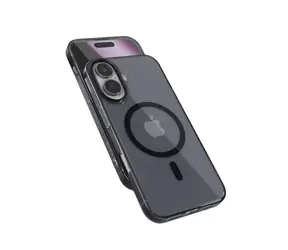 Epico SlimGlass Mag+ ochranný kryt s Mag Safe pro iPhone 16 Plus černý