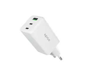 Epico UltraBoost EA40 GaN / 65W / síťový adaptér / bílá / 1x USB-C / 1x USB-A
