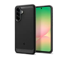 Spigen Rugged Armor ochranný kryt pro Samsung Galaxy A56 5G černá