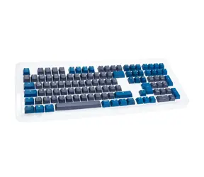 Ducky Double-Shot Keycap Set Daybreak / PBT / modrá / 109 kláves / DE