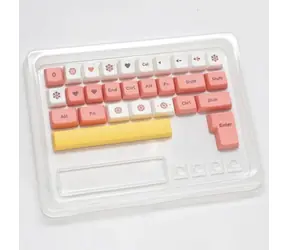 Ducky Daisy Dye sublimační set / PBT / ANSI-US-Layout / 133 kláves