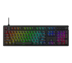 HyperX Alloy Rise / Mechanická herní klávesnice / HyperX Red / US / RGB LED podsvícení / anti-ghosting