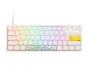 Ducky One 2 Pro Mini Kailh Brown bílá / herní klávesnice / podsvícená / mechanická / drátová USB-C / US