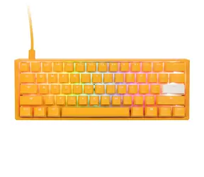 Ducky One 3 Yellow Mini Cherry MX-Speed-Silver žlutá / herní klávesnice / podsvícená / mechanická / drátová USB-C / US